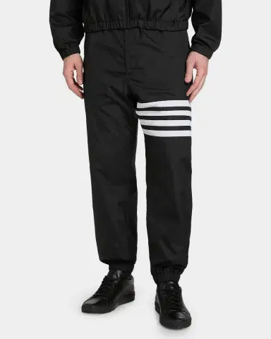 Thom Browne Men's Shiny Ripstop 4-Bar Track Pants | Thumbnail 4 Thom Browne Men's Shiny Ripstop 4-Bar Track Pants | Thumbnail 4