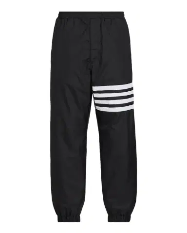 Thom Browne Men's Shiny Ripstop 4-Bar Track Pants | Thumbnail 1 Thom Browne Men's Shiny Ripstop 4-Bar Track Pants | Thumbnail 1