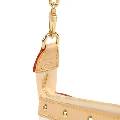 Louis Vuitton Louis Vuitton X Takashi Murakami Pochette Accessories White Multicolored Monogram Gold Hardware | Thumbnail 7 Louis Vuitton Louis Vuitton X Takashi Murakami Pochette Accessories White Multicolored Monogram Gold Hardware | Thumbnail 7