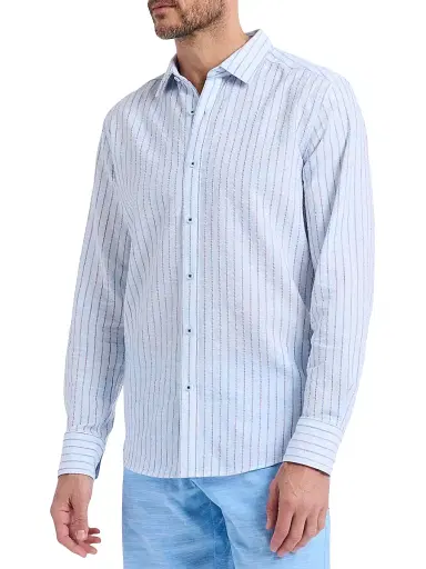 Robert Graham Men's Wythburn Woven Cotton Button-Front Shirt | Thumbnail 4 Robert Graham Men's Wythburn Woven Cotton Button-Front Shirt | Thumbnail 4