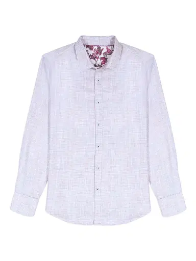 Robert Graham Men's Edison Textured Cotton Shirt | Thumbnail 1 Robert Graham Men's Edison Textured Cotton Shirt | Thumbnail 1