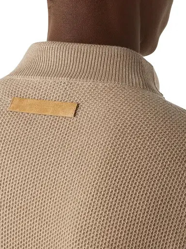 ZEGNA Men's Cashmere Bomber Jacket - Beige | Thumbnail 4 ZEGNA Men's Cashmere Bomber Jacket - Beige | Thumbnail 4