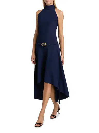 Chiara Boni La Petite Robe Women's Gurahim Sleeveless High-Low Midi-Dress | Thumbnail 2 Chiara Boni La Petite Robe Women's Gurahim Sleeveless High-Low Midi-Dress | Thumbnail 2