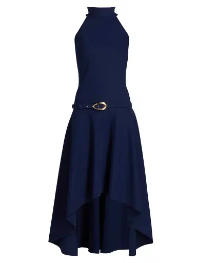 Chiara Boni La Petite Robe Women's Gurahim Sleeveless High-Low Midi-Dress | Thumbnail 1 Chiara Boni La Petite Robe Women's Gurahim Sleeveless High-Low Midi-Dress | Thumbnail 1