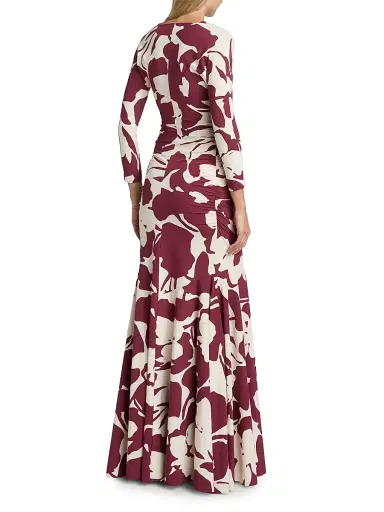 Chiara Boni La Petite Robe Women's Riensen Ambstract Trumpet Gown | Thumbnail 5 Chiara Boni La Petite Robe Women's Riensen Ambstract Trumpet Gown | Thumbnail 5