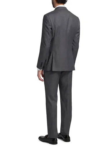 Emporio Armani Men's Virgin Wool Suit - Blue Graphite - Size 40 | Thumbnail 5 Emporio Armani Men's Virgin Wool Suit - Blue Graphite - Size 40 | Thumbnail 5