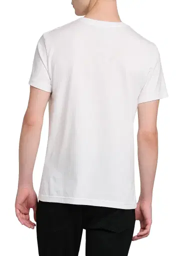 Versace Jeans Couture Men's Logo Stretch-Cotton Crewneck T-Shirt | Thumbnail 5 Versace Jeans Couture Men's Logo Stretch-Cotton Crewneck T-Shirt | Thumbnail 5