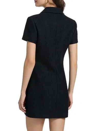 A.L.C. Women's Marcie Bouclé Minidress - Deep Navy | Thumbnail 5 A.L.C. Women's Marcie Bouclé Minidress - Deep Navy | Thumbnail 5