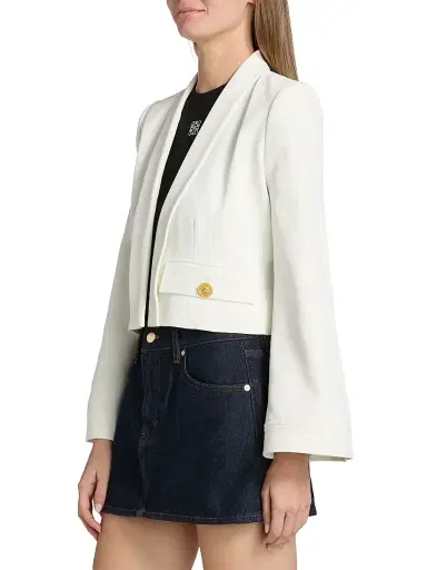 L'AGENCE Women's Nixie Crop Jacket - | Thumbnail 4 L'AGENCE Women's Nixie Crop Jacket - | Thumbnail 4