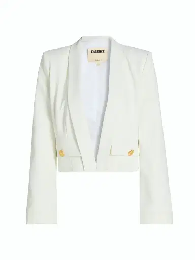 L'AGENCE Women's Nixie Crop Jacket - | Thumbnail 1 L'AGENCE Women's Nixie Crop Jacket - | Thumbnail 1