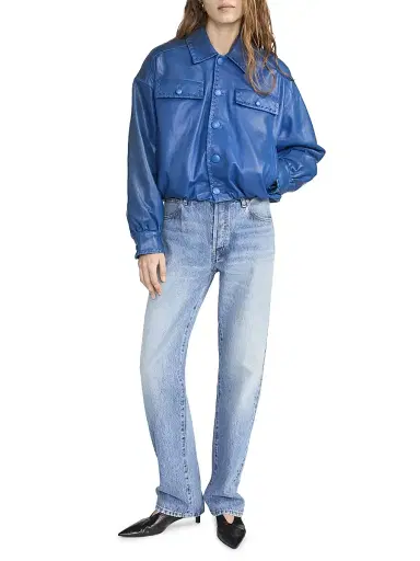 Frame Women's The Essential Straight-Fit Jeans - Rapture - Size 24 | Thumbnail 2 Frame Women's The Essential Straight-Fit Jeans - Rapture - Size 24 | Thumbnail 2