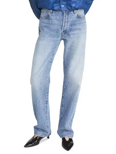 Frame Women's The Essential Straight-Fit Jeans - Rapture - Size 24 | Thumbnail 4 Frame Women's The Essential Straight-Fit Jeans - Rapture - Size 24 | Thumbnail 4