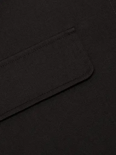 Frame Men's Washed Double Flap Pocket Overshirt - Washed Black - Size Medium | Thumbnail 7 Frame Men's Washed Double Flap Pocket Overshirt - Washed Black - Size Medium | Thumbnail 7