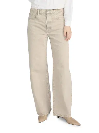 Frame Women's The Bow Barrel-Leg Jeans | Thumbnail 1 Frame Women's The Bow Barrel-Leg Jeans | Thumbnail 1