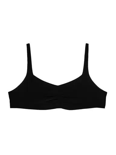 Prada Women's Crepe De Chine Top - Black - Size 00 | Thumbnail 1 Prada Women's Crepe De Chine Top - Black - Size 00 | Thumbnail 1