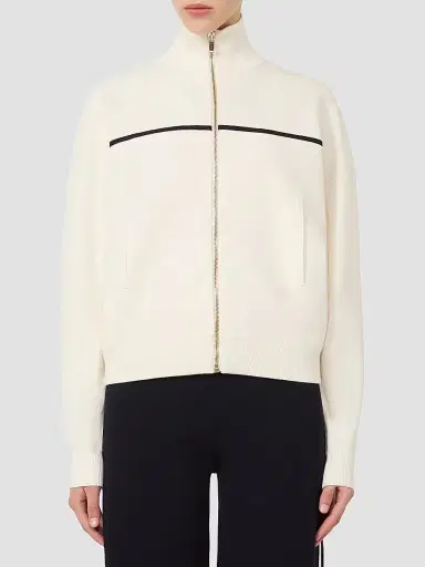 Max Mara Women's Stretch Viscose Boxy Cardigan | Thumbnail 2 Max Mara Women's Stretch Viscose Boxy Cardigan | Thumbnail 2