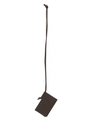 Bottega Veneta Men's Intrecciato Piccolo Leather Badge Holder | Thumbnail 1 Bottega Veneta Men's Intrecciato Piccolo Leather Badge Holder | Thumbnail 1