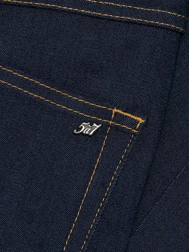 Cinq à Sept Women's Frankie Mid-Rise Crop Skinny Jeans - Indigo | Thumbnail 7 Cinq à Sept Women's Frankie Mid-Rise Crop Skinny Jeans - Indigo | Thumbnail 7