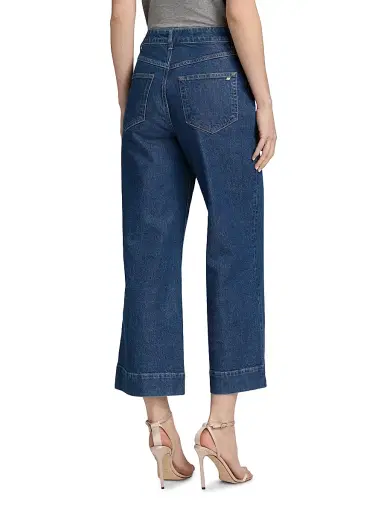 Cinq à Sept Women's Joey Mid-Rise Crop Jeans - Tide | Thumbnail 5 Cinq à Sept Women's Joey Mid-Rise Crop Jeans - Tide | Thumbnail 5