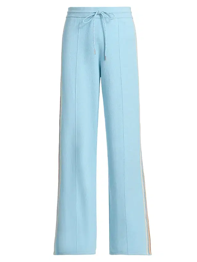 Women's Drawstring Track Pants - Clear Sky Women's Drawstring Track Pants - Clear Sky