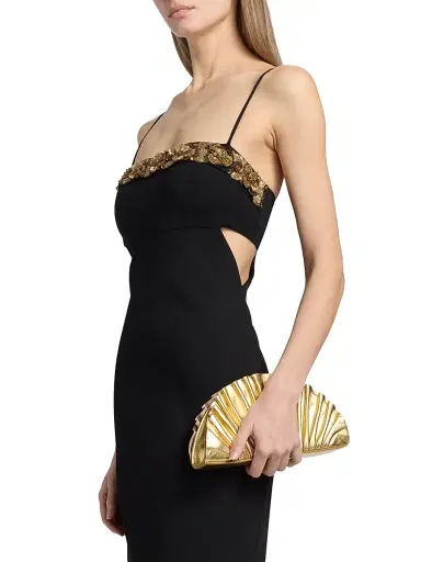 Ramy Brook Women's Helen Side Cut-Out Gown - Black | Thumbnail 6 Ramy Brook Women's Helen Side Cut-Out Gown - Black | Thumbnail 6