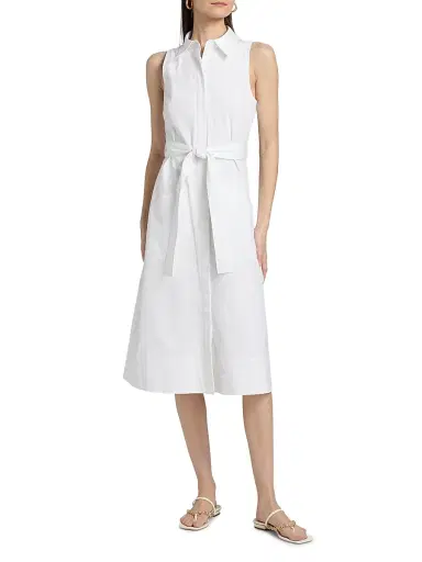 Ramy Brook Women's Darcey Belted A-Line Midi-Dress | Thumbnail 3 Ramy Brook Women's Darcey Belted A-Line Midi-Dress | Thumbnail 3
