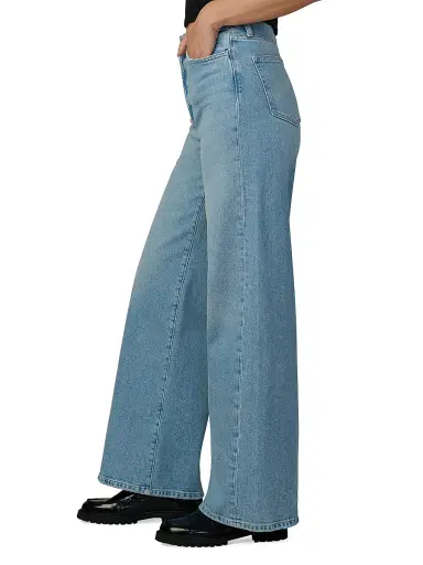 Joe's Jeans Women's The Mia Stretch High-Rise Wide-Leg Jeans - Undertow | Thumbnail 4 Joe's Jeans Women's The Mia Stretch High-Rise Wide-Leg Jeans - Undertow | Thumbnail 4