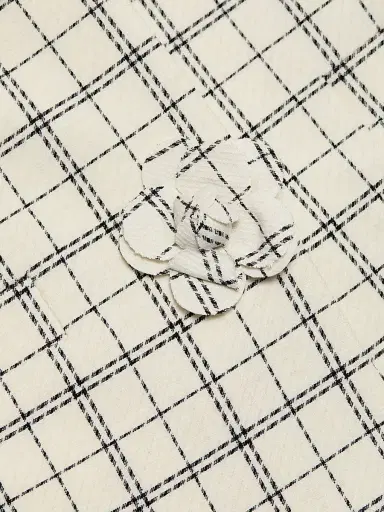 Milly Women's Mika Plaid Jacket - White Black | Thumbnail 7 Milly Women's Mika Plaid Jacket - White Black | Thumbnail 7