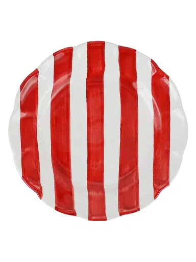 Vietri Amalfitana Stripe Salad Plate | Thumbnail 1 Vietri Amalfitana Stripe Salad Plate | Thumbnail 1