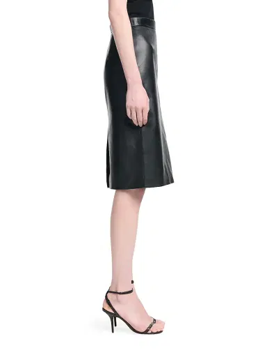 Altuzarra Women's Hank Leather Pencil Skirt - Black | Thumbnail 4 Altuzarra Women's Hank Leather Pencil Skirt - Black | Thumbnail 4