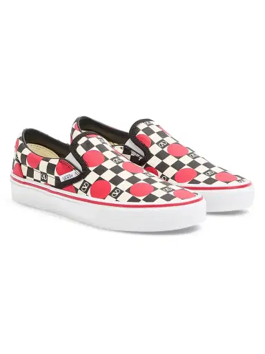 Valentino Garavani Women's and Vans Slip-On Sneakers - Butter Black Rouge Pur | Thumbnail 2 Valentino Garavani Women's and Vans Slip-On Sneakers - Butter Black Rouge Pur | Thumbnail 2