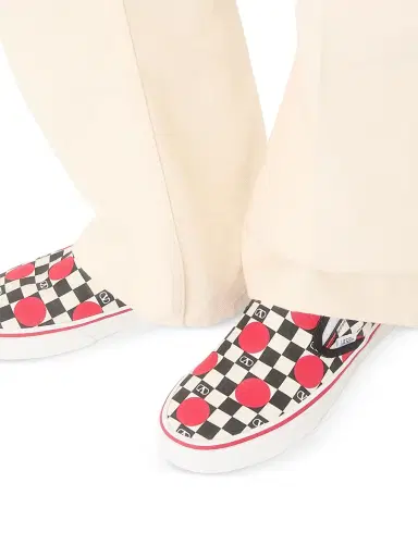Valentino Garavani Women's and Vans Slip-On Sneakers - Butter Black Rouge Pur | Thumbnail 8 Valentino Garavani Women's and Vans Slip-On Sneakers - Butter Black Rouge Pur | Thumbnail 8