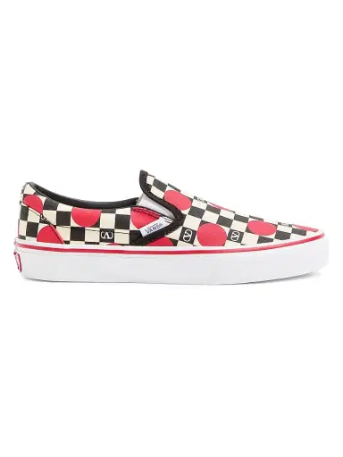 Valentino Garavani Women's and Vans Slip-On Sneakers - Butter Black Rouge Pur | Thumbnail 1 Valentino Garavani Women's and Vans Slip-On Sneakers - Butter Black Rouge Pur | Thumbnail 1