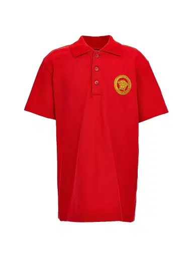 Versace Little Boy's & Boy's Medusa Piqué Polo Shirt | Thumbnail 1 Versace Little Boy's & Boy's Medusa Piqué Polo Shirt | Thumbnail 1