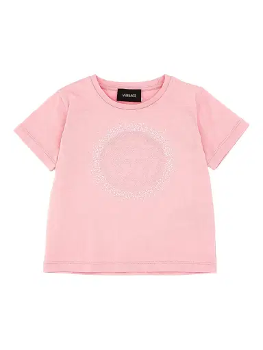 Versace Baby Girl's & Little Girl's Embellished Medusa T-Shirt | Thumbnail 1 Versace Baby Girl's & Little Girl's Embellished Medusa T-Shirt | Thumbnail 1
