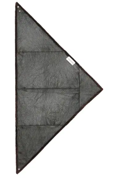 NOUR HAMMOUR Foulard Shearling Headscarf | Thumbnail 3 NOUR HAMMOUR Foulard Shearling Headscarf | Thumbnail 3