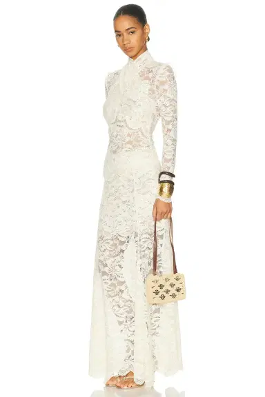 Rabanne Raffia Shoulder Bag | Thumbnail 2 Rabanne Raffia Shoulder Bag | Thumbnail 2