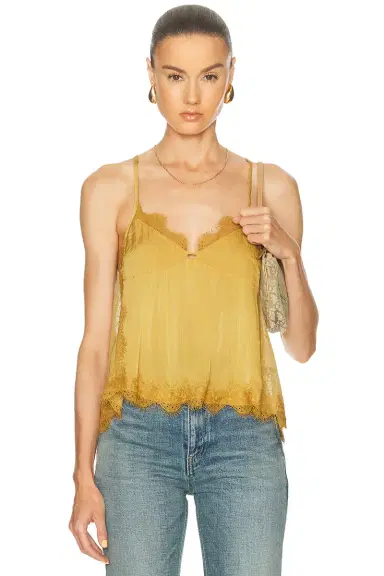 R13 Lace Trimmed Cami Top | Thumbnail 1 R13 Lace Trimmed Cami Top | Thumbnail 1