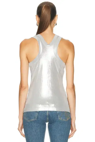 Norma Kamali Racerback Tank Top | Thumbnail 3 Norma Kamali Racerback Tank Top | Thumbnail 3