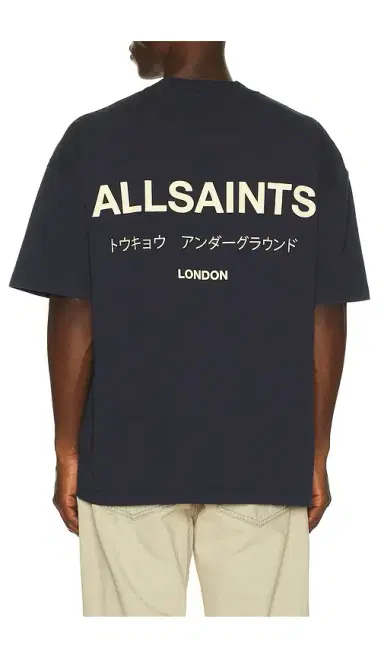 ALLSAINTS Underground Crew Tee | Thumbnail 1 ALLSAINTS Underground Crew Tee | Thumbnail 1