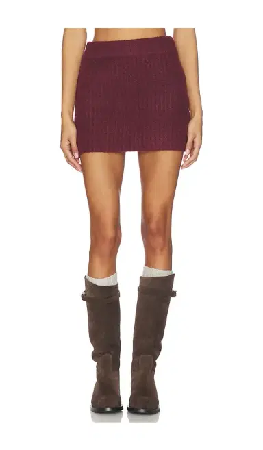 SNDYS Kenni Knit Mini Skirt | Thumbnail 1 SNDYS Kenni Knit Mini Skirt | Thumbnail 1