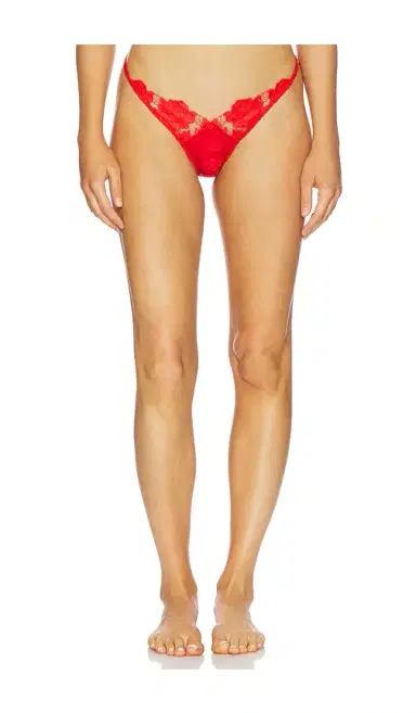 For Love & Lemons Love Is A Rose Thong Panty | Thumbnail 1 For Love & Lemons Love Is A Rose Thong Panty | Thumbnail 1