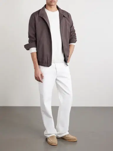 Canali Impeccabile Wool Bomber Jacket - Men | Thumbnail 2 Canali Impeccabile Wool Bomber Jacket - Men | Thumbnail 2