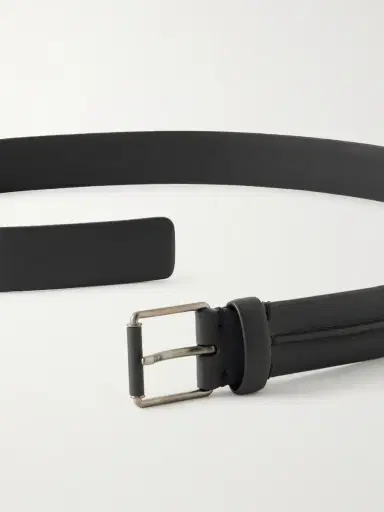 Zegna 3cm Leather Belt - Men | Thumbnail 2 Zegna 3cm Leather Belt - Men | Thumbnail 2