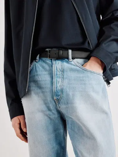 Zegna 3cm Leather Belt - Men | Thumbnail 3 Zegna 3cm Leather Belt - Men | Thumbnail 3