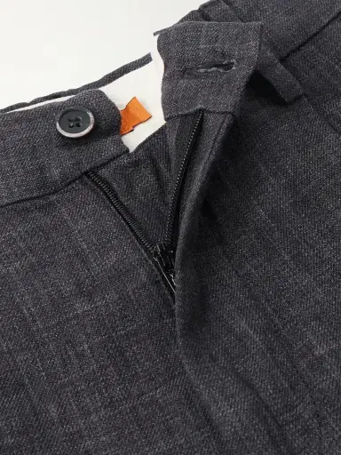 Barena Scandola Simodo Straight-Leg Pleated Linen-Blend Gabardine Shorts - Men | Thumbnail 6 Barena Scandola Simodo Straight-Leg Pleated Linen-Blend Gabardine Shorts - Men | Thumbnail 6