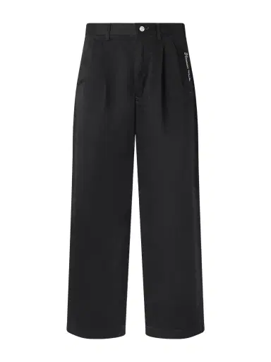 Human Made Wide-Leg Logo-Embroidered Pleated Cotton-Twill Chinos - Men | Thumbnail 1 Human Made Wide-Leg Logo-Embroidered Pleated Cotton-Twill Chinos - Men | Thumbnail 1