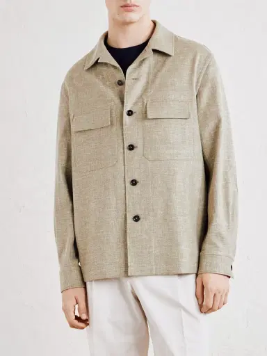Zegna Woven Overshirt - Men | Thumbnail 3 Zegna Woven Overshirt - Men | Thumbnail 3