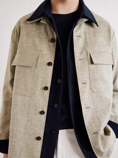 Zegna Woven Overshirt - Men | Thumbnail 5 Zegna Woven Overshirt - Men | Thumbnail 5