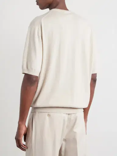 Ralph Lauren Purple Label Cashmere-blend T-shirt - Men | Thumbnail 4 Ralph Lauren Purple Label Cashmere-blend T-shirt - Men | Thumbnail 4
